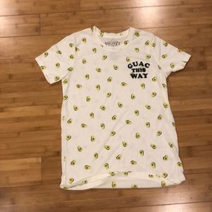 Avocado “Guac This Way” super soft tee, xs!